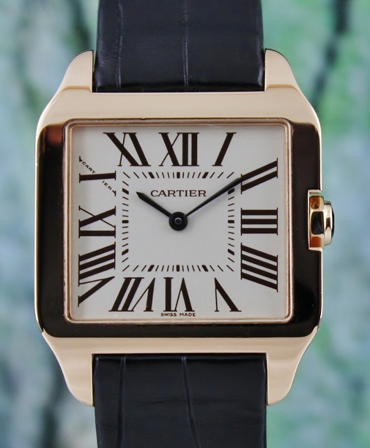 (image for) Cartier Santos Dumont 18K Pink Gold Lady Watch / 2788